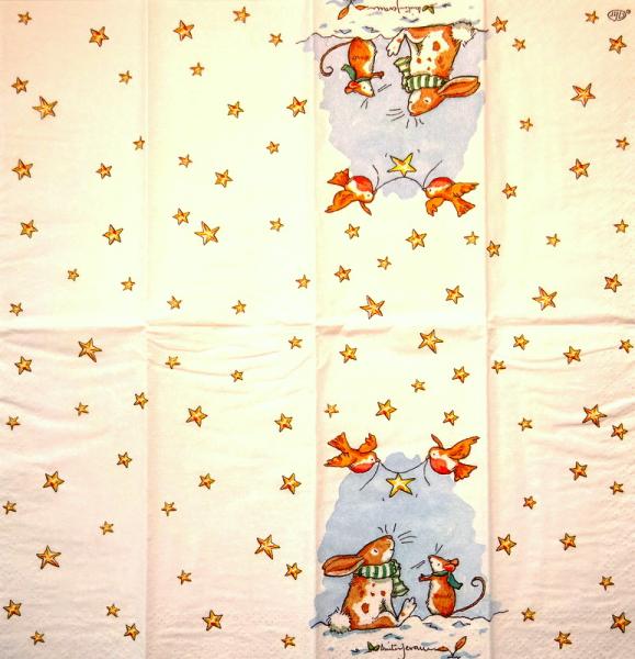 999.088 Rabbits:  unnatürlich - 3-ply - ppd - C.Pabst